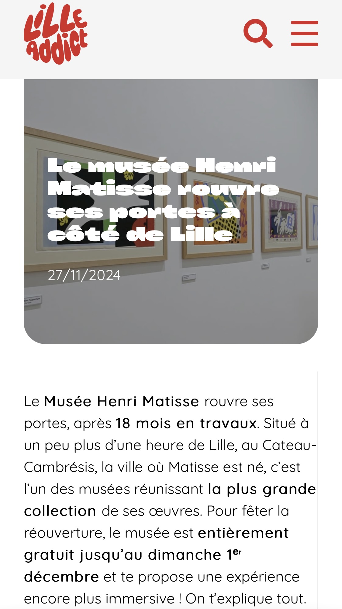 Musée Matisse